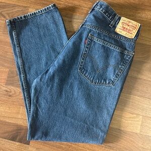 Levis 505 Men’s 40x32 Denim Jeans Classic Regular Fit Y2K